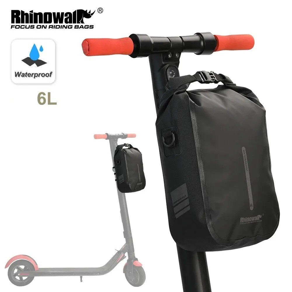 Rhinowalk Electric Scooter Front Bag Quick-Release Waterproof 6L Bike Fork Bag