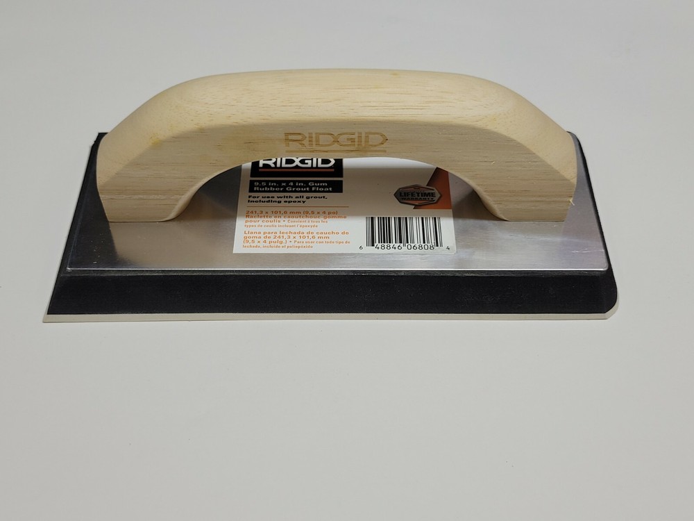 Rigid Rubber Grout Float 9.5x4