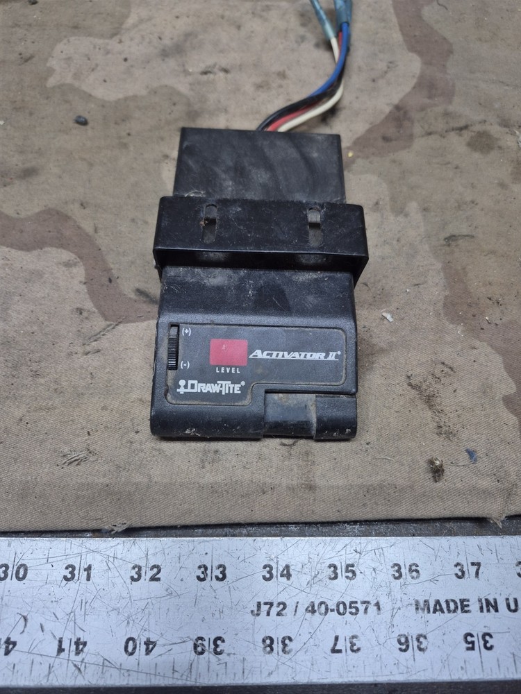 DRAW TITE ACTIVATOR 2 II TRAILER BRAKE CONTROLLER UNTESTED ASSIST POWER MOD