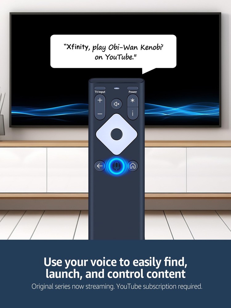 XR16 Replacement Voice Remote Control for Xfinity Comcast TV Box Compatible...