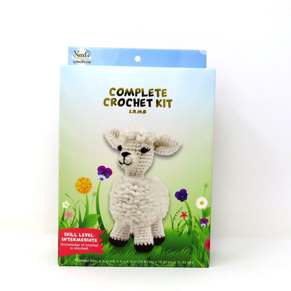 Lamb Complete Crochet Kit – By Needle Creations, New
