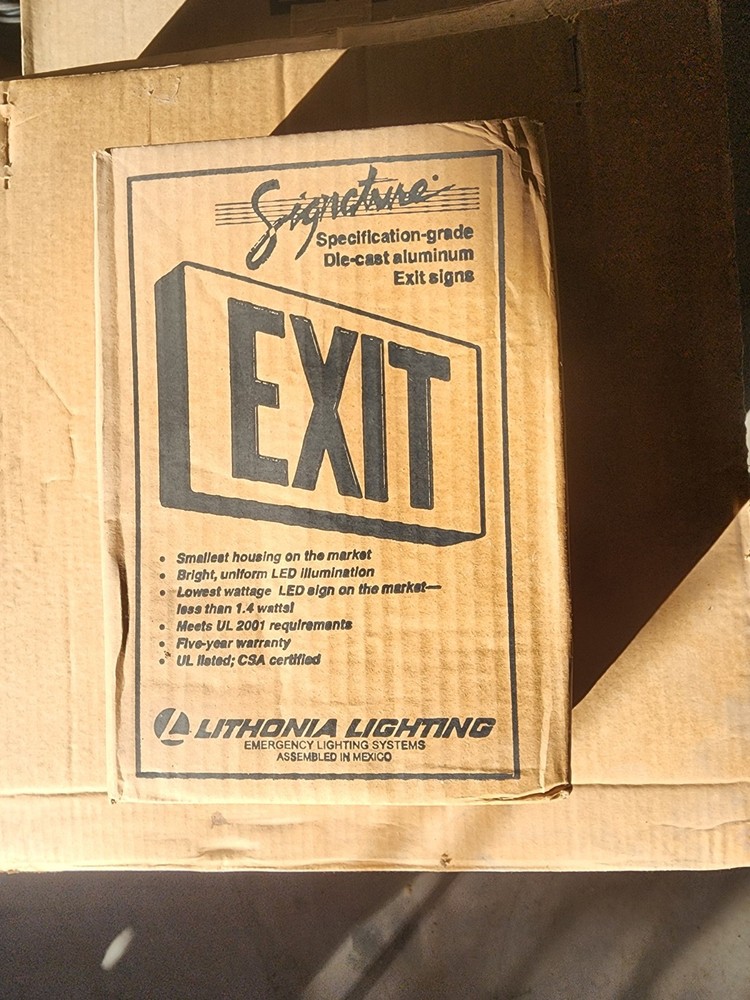 Lithonia Lighting Spec Grade LED Exit Sign LE Series