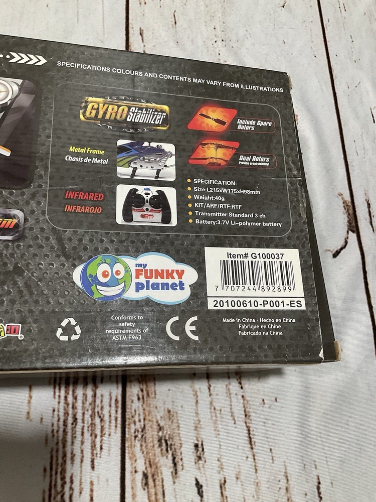 VINTAGE REMOTE CONTROL IRON EAGLE SMALL HELICOPTER