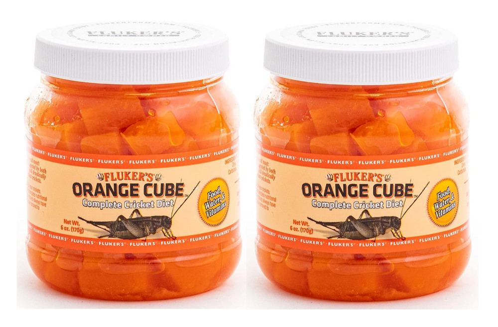Fluker's Orange Cube Complete Cricket Diet 2 Pack