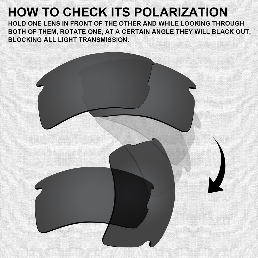 Hawkry Polarized Replacement Lenses for-Oakley Radar EV Path Sunglass - Options