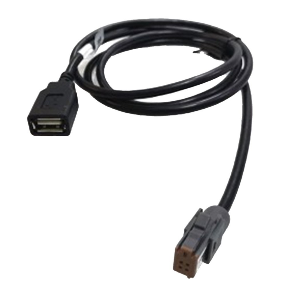 Conector Wire USB Adapter Cable Audio Input Black Parts Replacement Vehicle