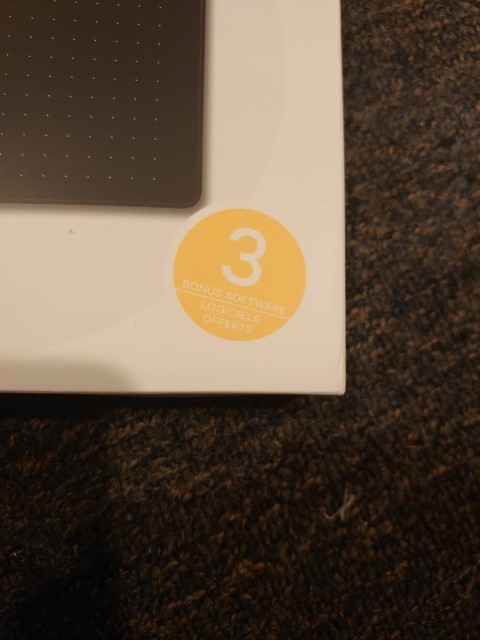 UNOPENED Wacom Intuos CTL-4100 Small Drawing Tablet - Black