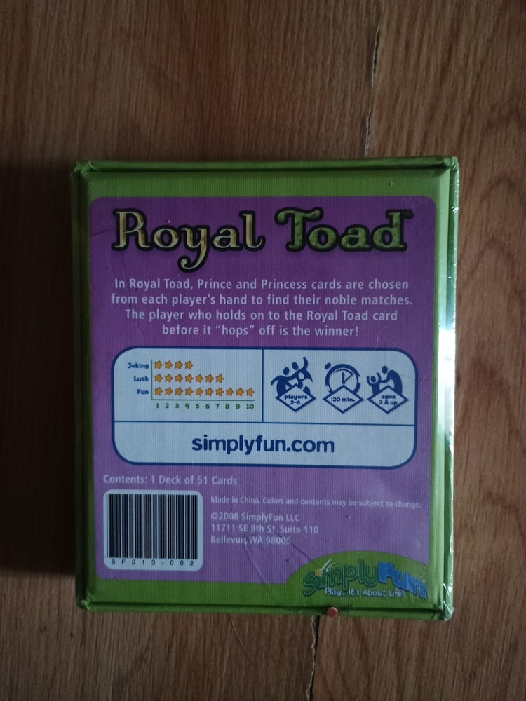 Simply Fun Royal Toad