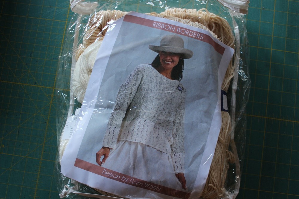 Knit Sweater Kit Ram Wools Intermezzo Schachenmayr nomotta Diva Yarn
