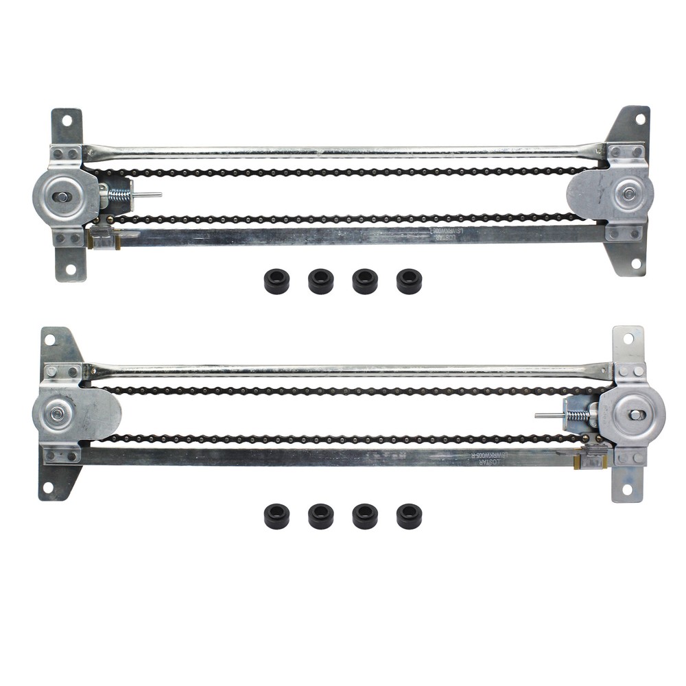 Pair(2pcs) Window Regulator Left Driver & Right Passenger Side For Kenworth