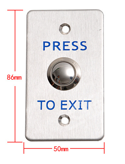 Door Release Button Exit Push Switch N/O