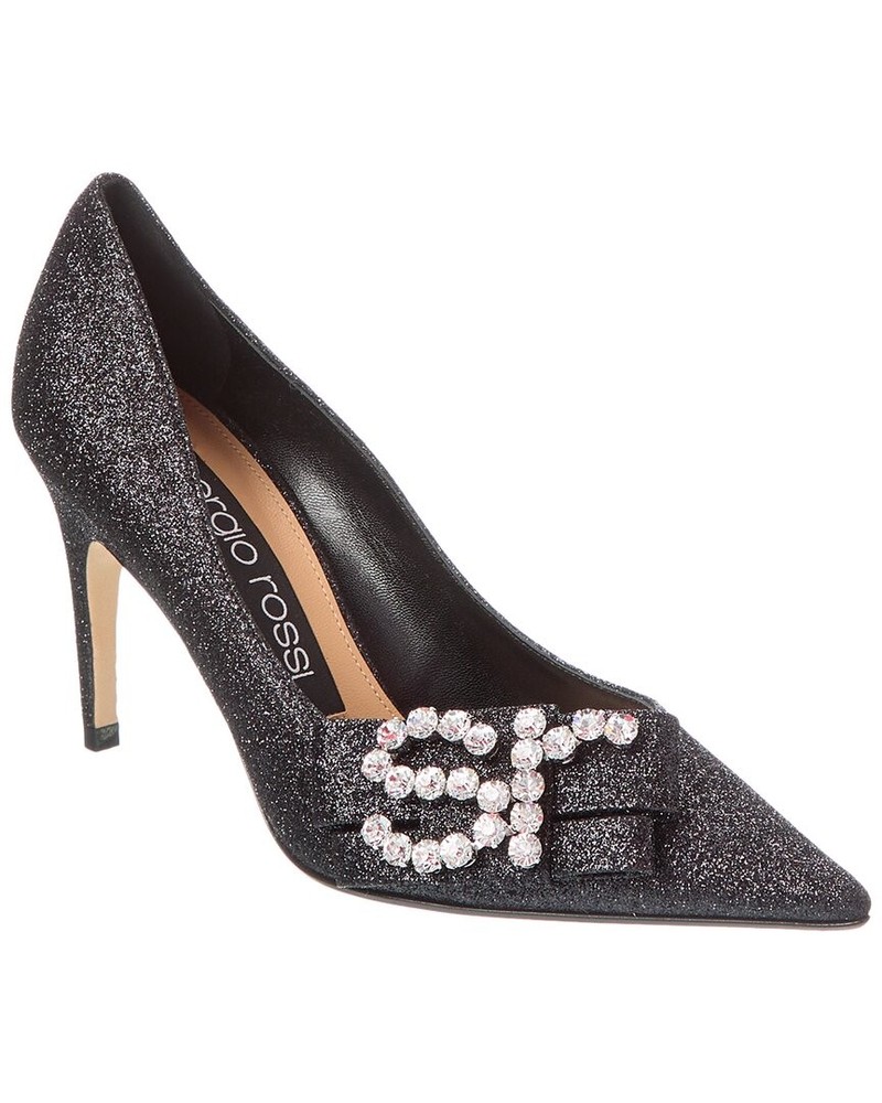 Sergio Rossi Sr Glitter Pump Women's