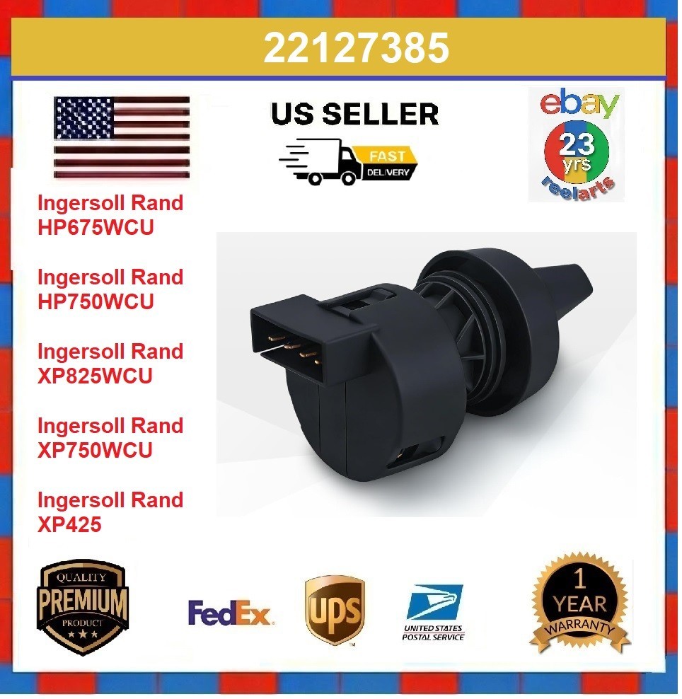 4 Pole Ignition Start Switch 22127385 for Ingersoll Rand Doosan Air Compressor