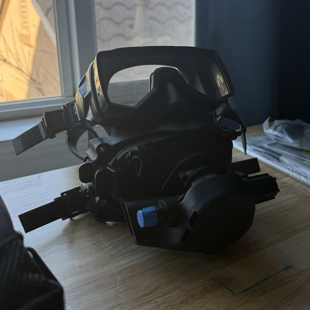 Kirby Morgan M48 Supermask With Balanced Scuba Assembly