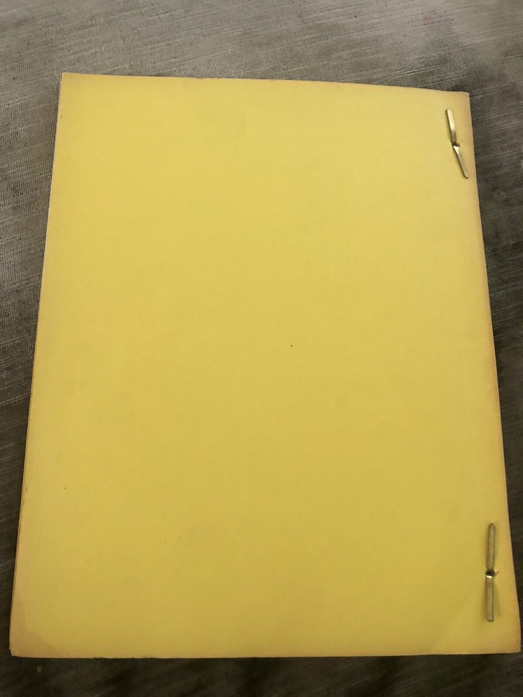 THAT GIRL! VIntage TV SCRIPT!