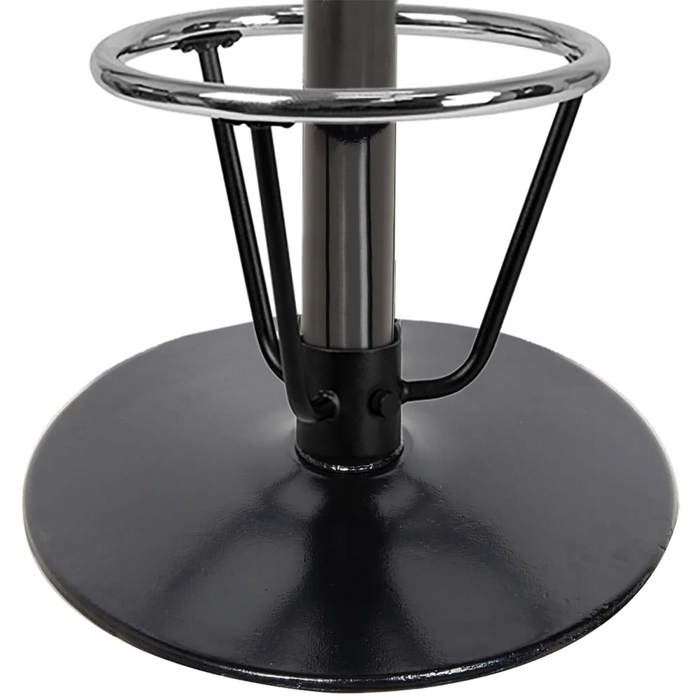 22'' Round Restaurant Table Base with 3'' Dia. Bar Height Column with Foot Ring