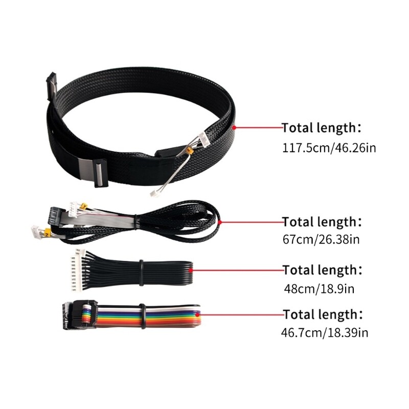 Full Ranges 3D Printer Cable Set Functionality for Ender 3 3D Printing