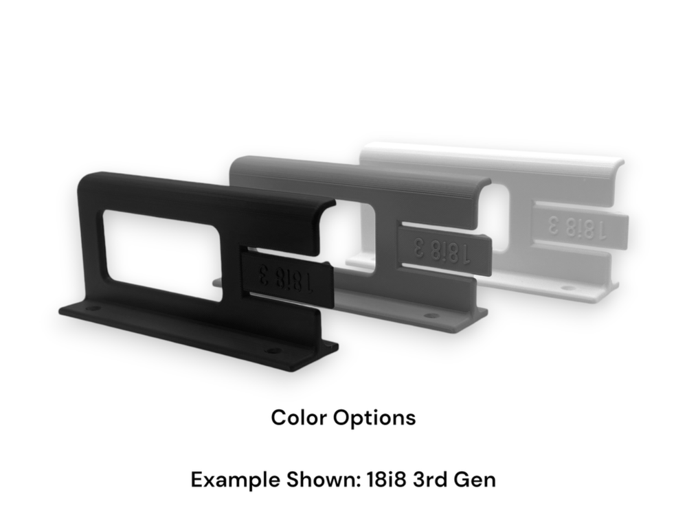 Desk Mount Kit for JDS LABS Atom (Double Stack) - Under Desk Mount Brackets