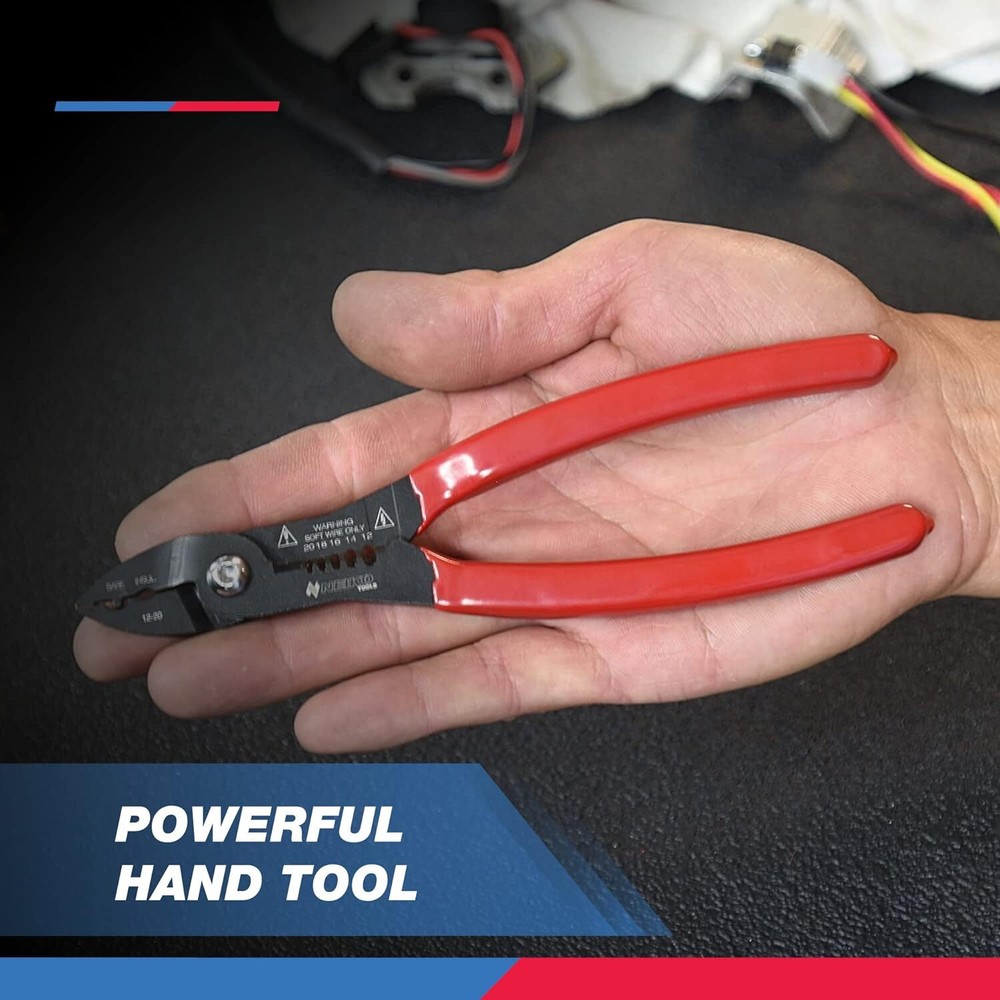 Neiko Compact Multi Purpose Wire Service Tool Gripper Cutter Stripper Crimper