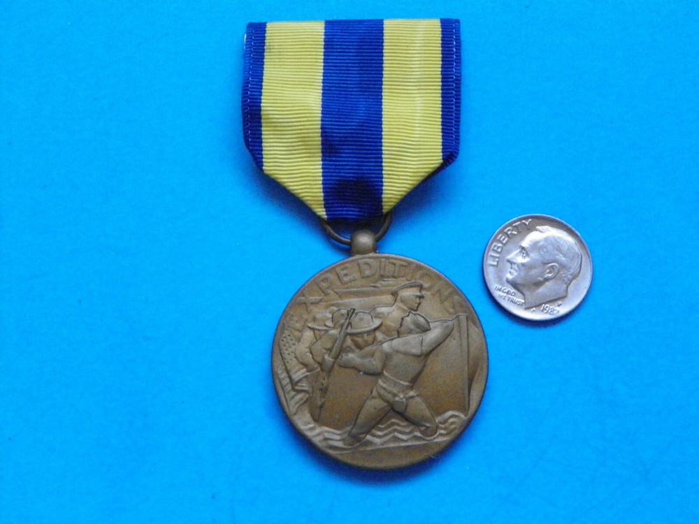 VIETNAM ORIGINAL NAVY EXPEDITION MEDAL-MAKER MARKED