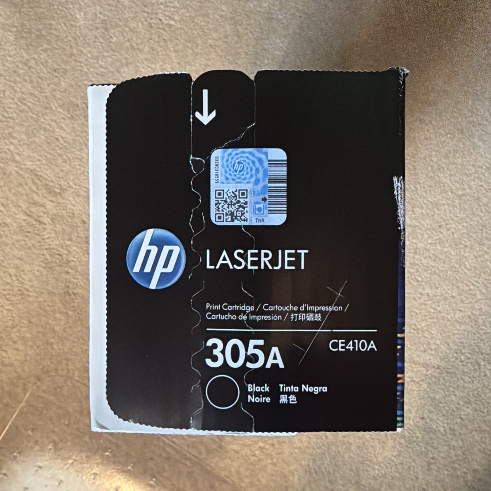 Genuine HP 305A Laserjet Laser Jet Toner Catridge black Sealed CE410A Free Ship