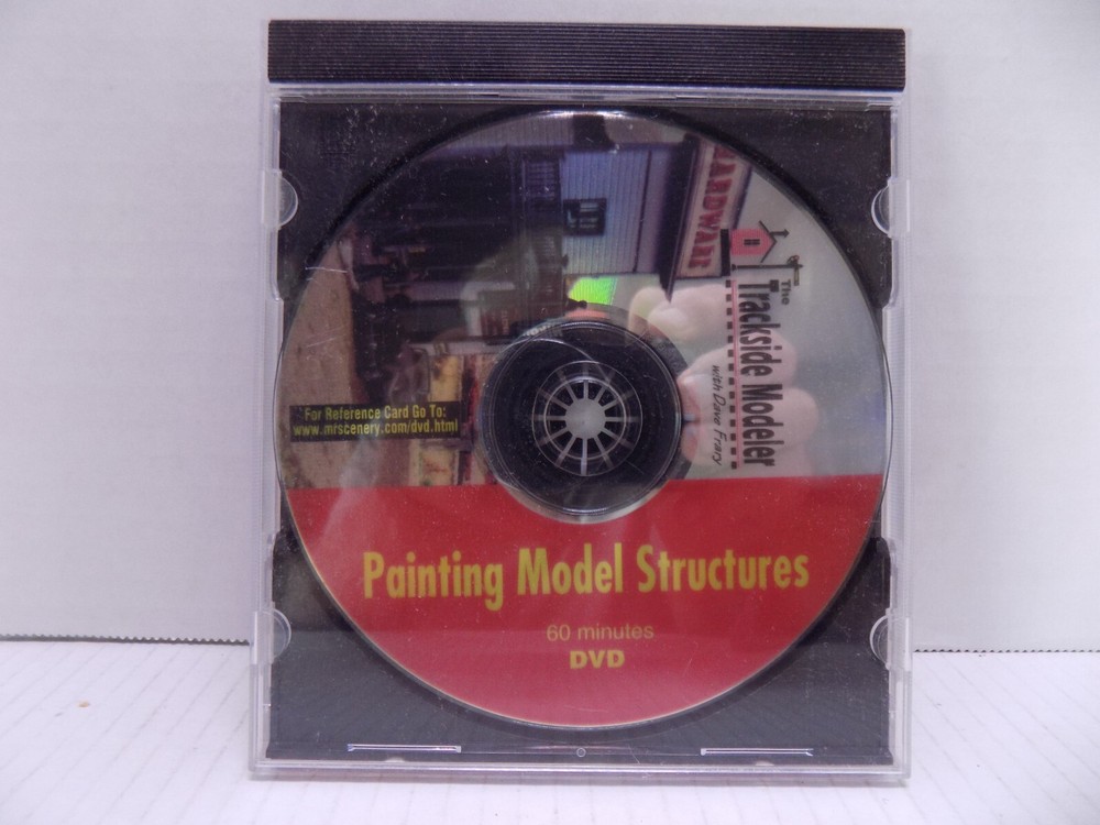 PAINTING MODEL TRAIN STRUCTURES BY D.FRARY PO DVD