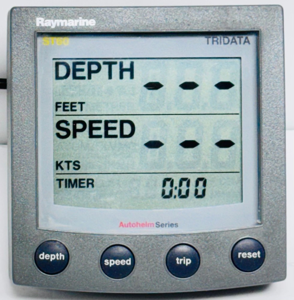 Raymarine ST60 Plus Tridata Depth Speed A22013