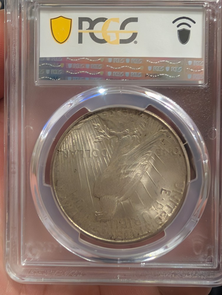 1923 S Peace Dollar MS63 PCGS