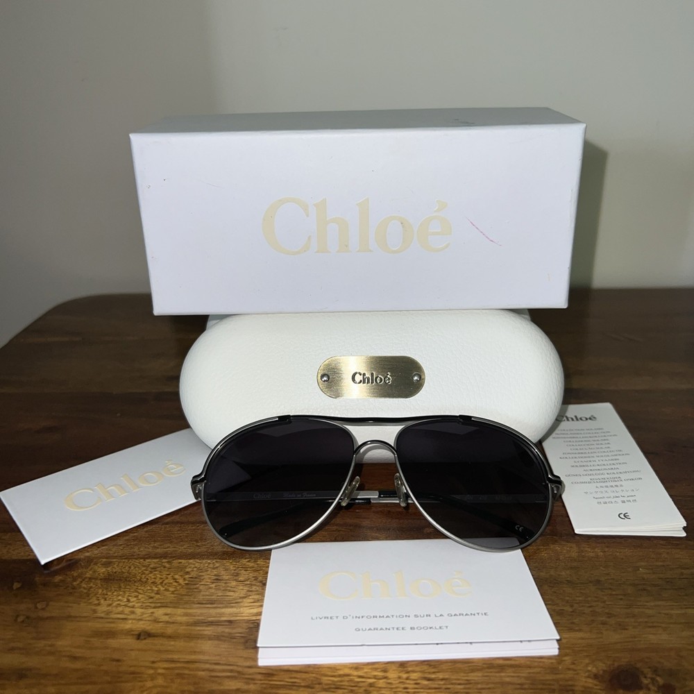 NIB  Chloe Aviator Sunglasses
