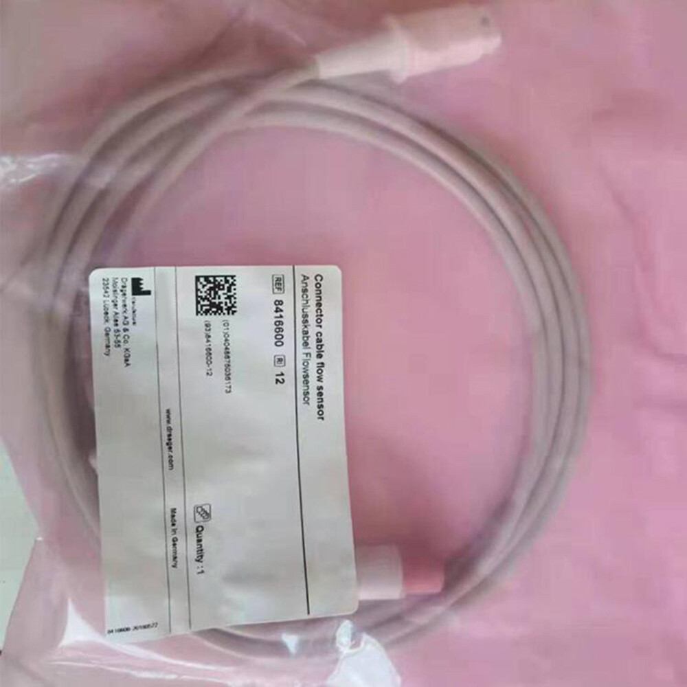 For Drager REF 8416600 Connector Cable Flow Sensor