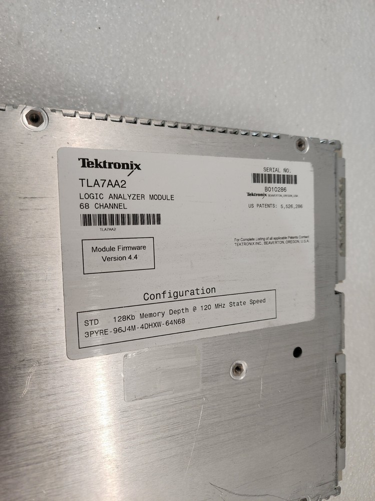Tektronix TLA7AA2 68 Channel Logic Analyzer Module Unit 2