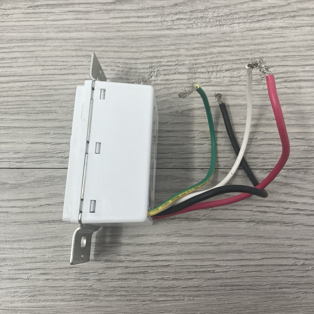 Westek TMDW30 Hardwire Indoor Digital Wall Switch Timer White Program Lights