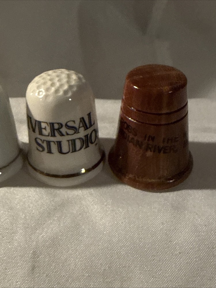 Vintage Travel Thimbles (8)