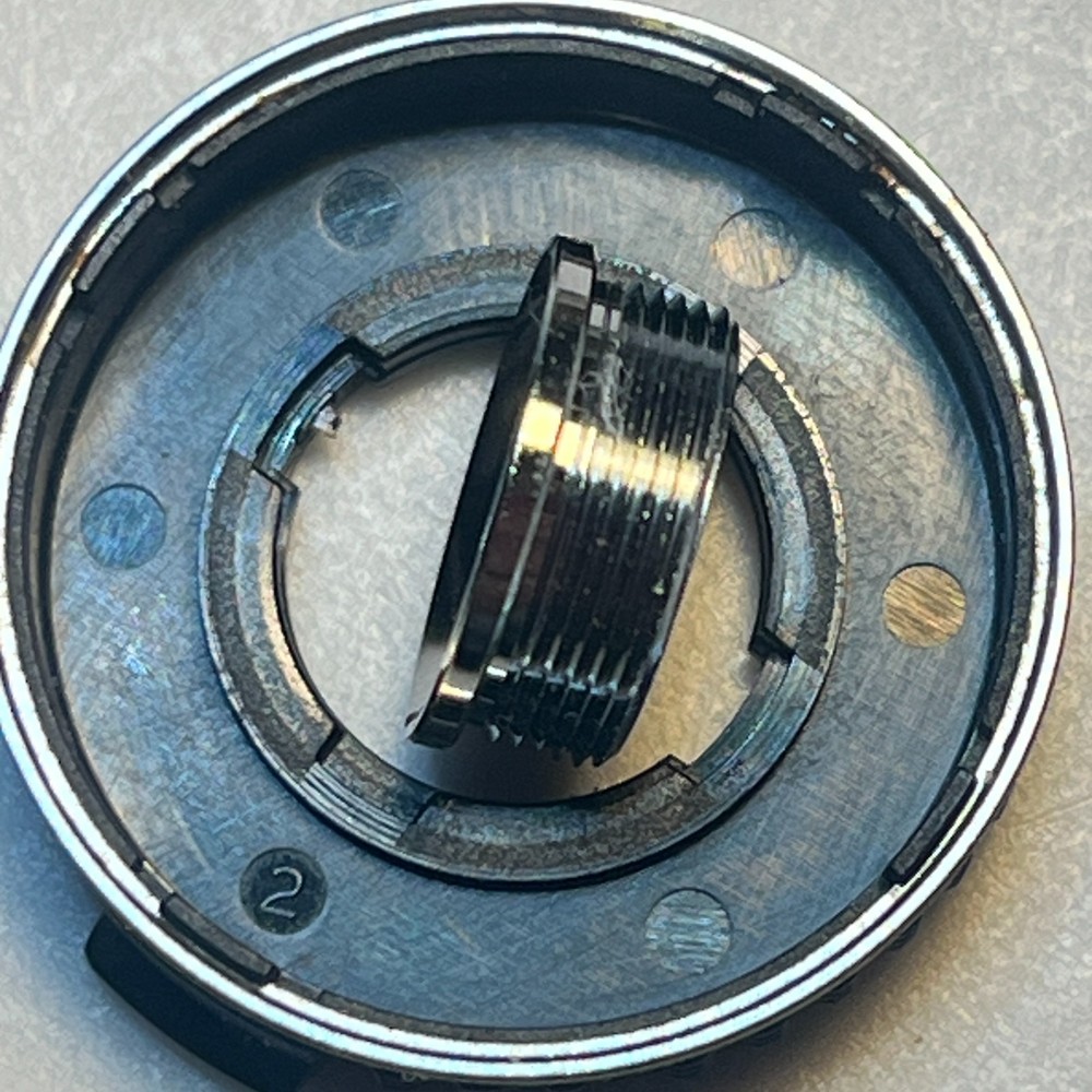 Minolta X-700 MPS Shutter Speed Dial & Release Button w/ Collar Original Part