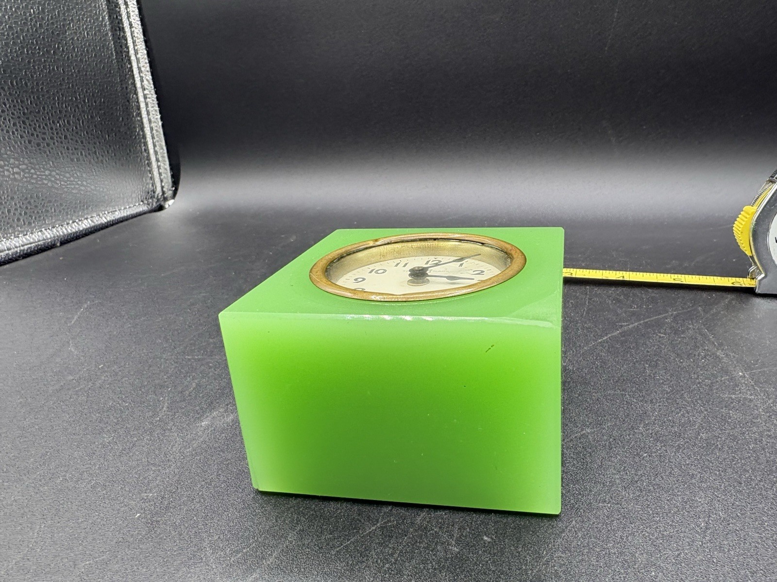 Uranium Glass Clock