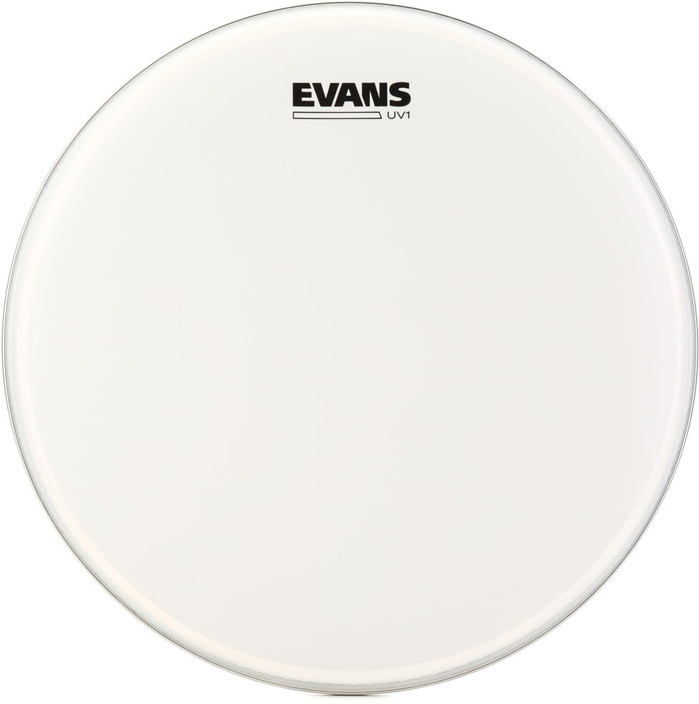 Evans UV1 Coated Drumhead - 14 inches (2-pack) Bundle