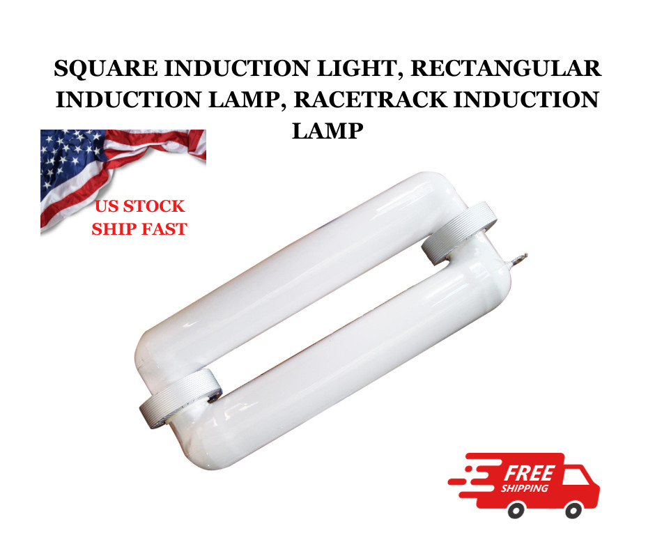 60W Square Induction light, Rectangular Induction lamp, Racetrack Induction lamp