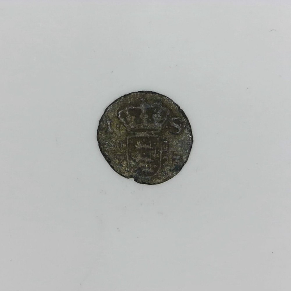 Denmark 1723 Skilling Silver h544