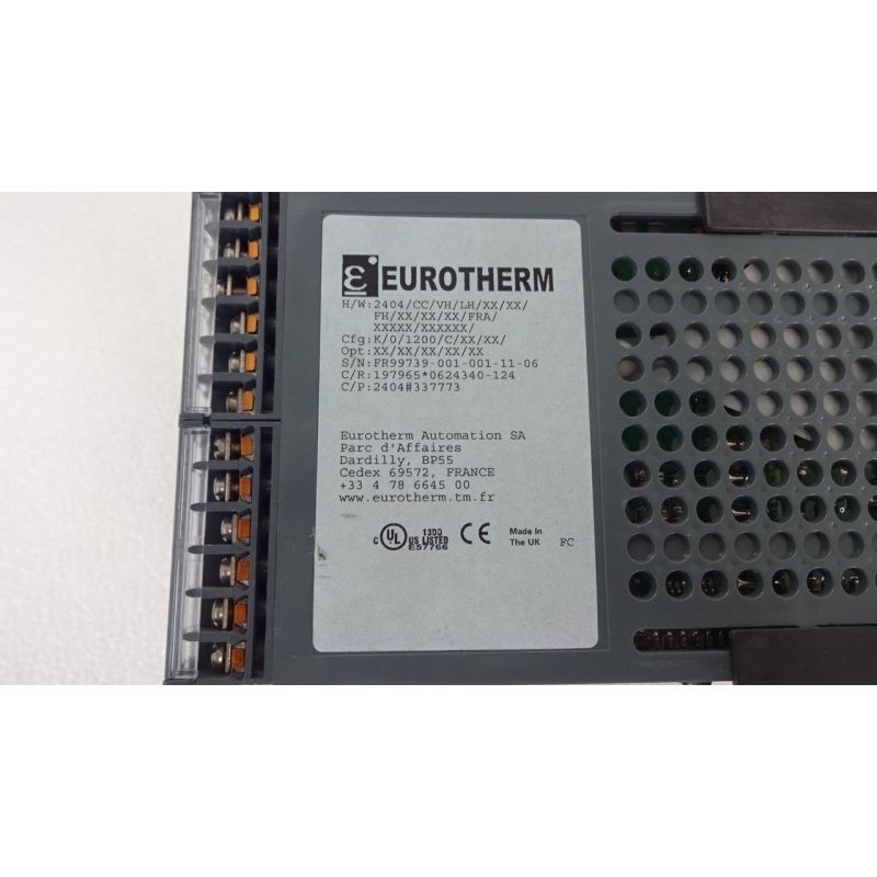 TEMPERATURE CONTROLLER EUROTHERM 2404
