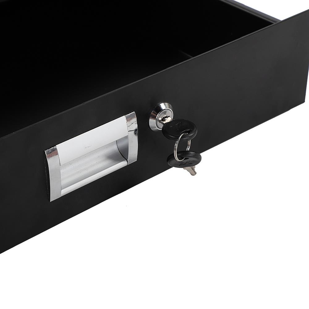 19" Rack Mount 2U Locking Drawer Audio DJ Server Rack Cabinet