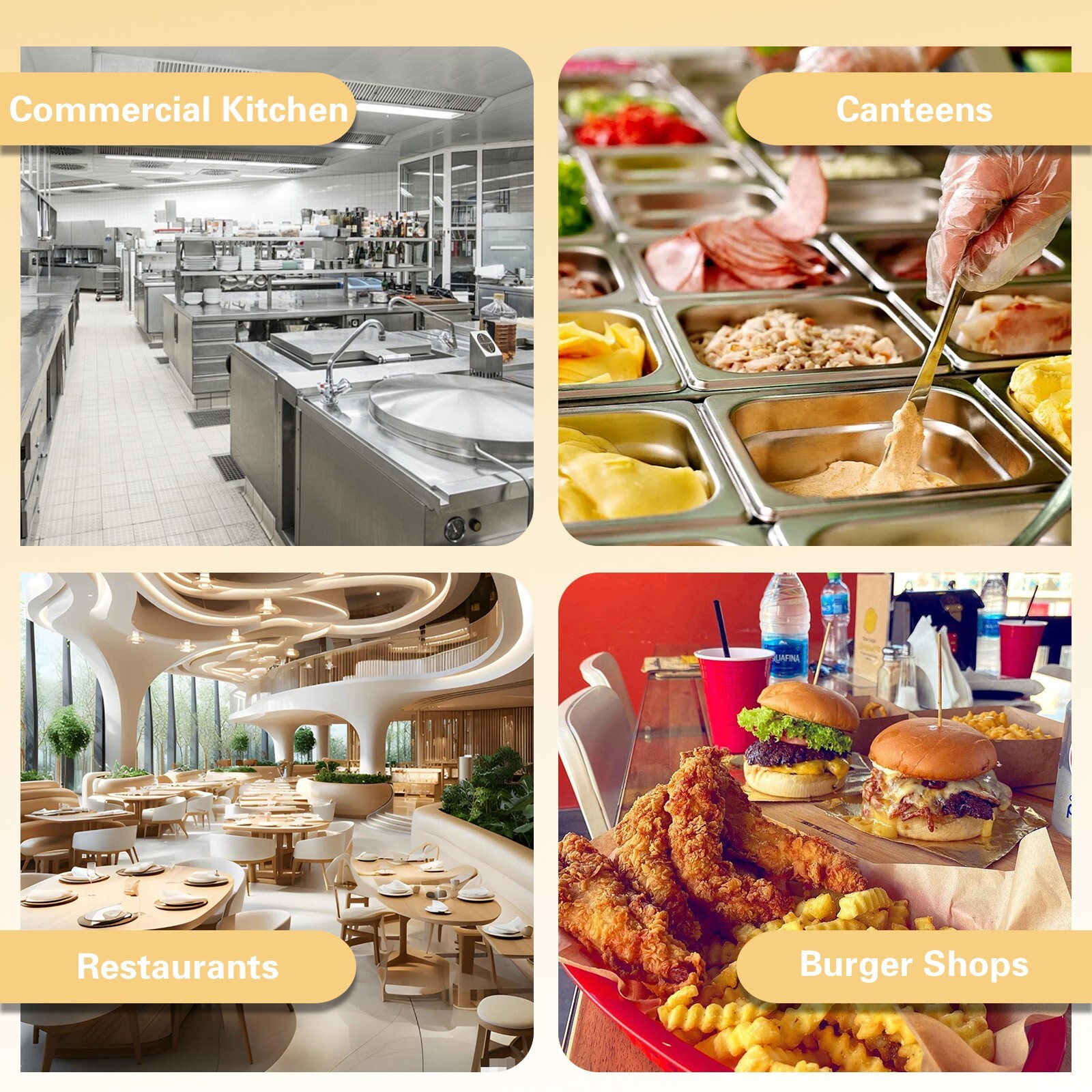 Hakka Electric Meat Mixer 30lbs 15L Tiltable Capacity Tank Countertop Mixer