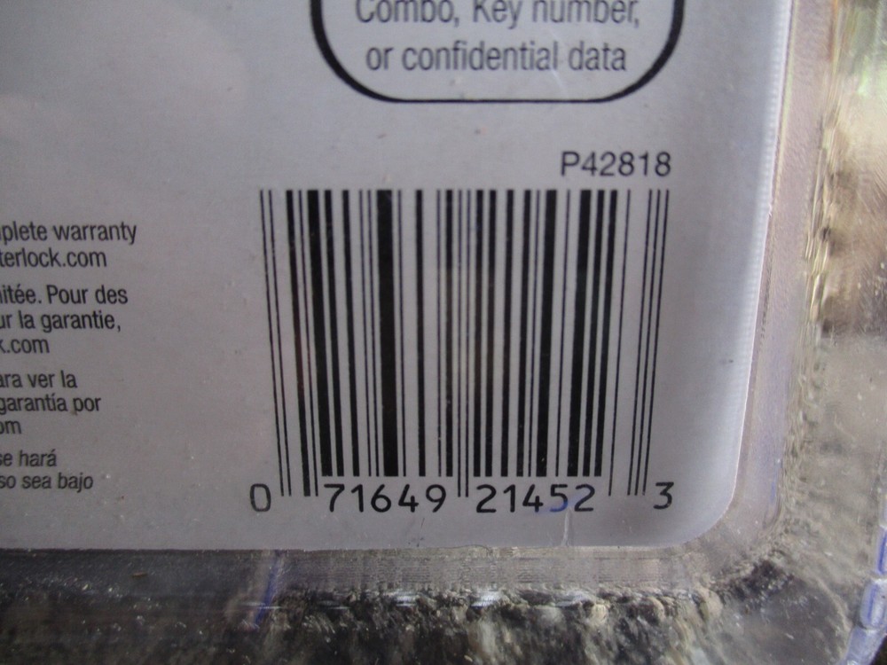 Master Lock Safe Space wall mount lock Box 5401D