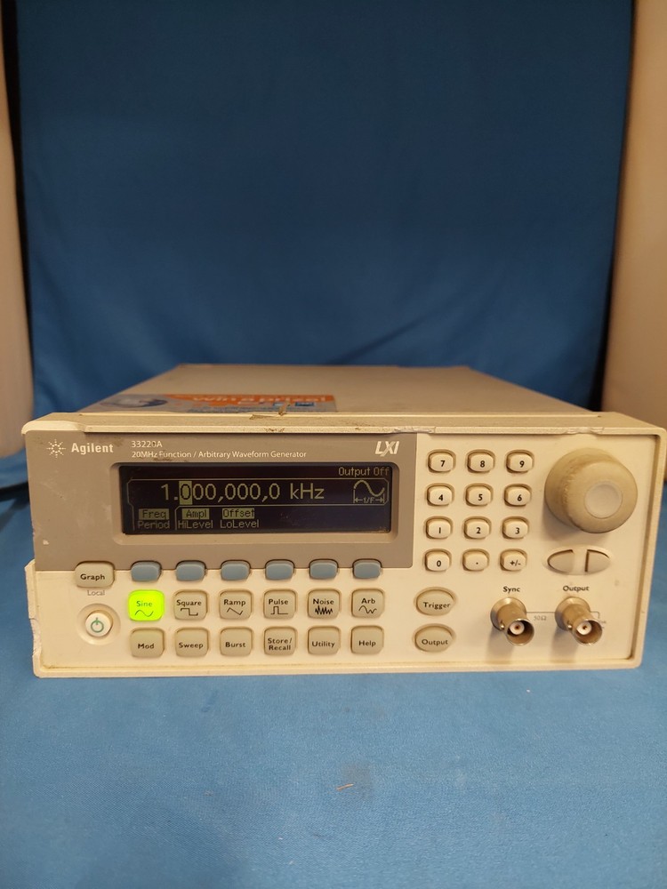 Agilent 33220A Function/Arbitrary Waveform Generator 80MHz