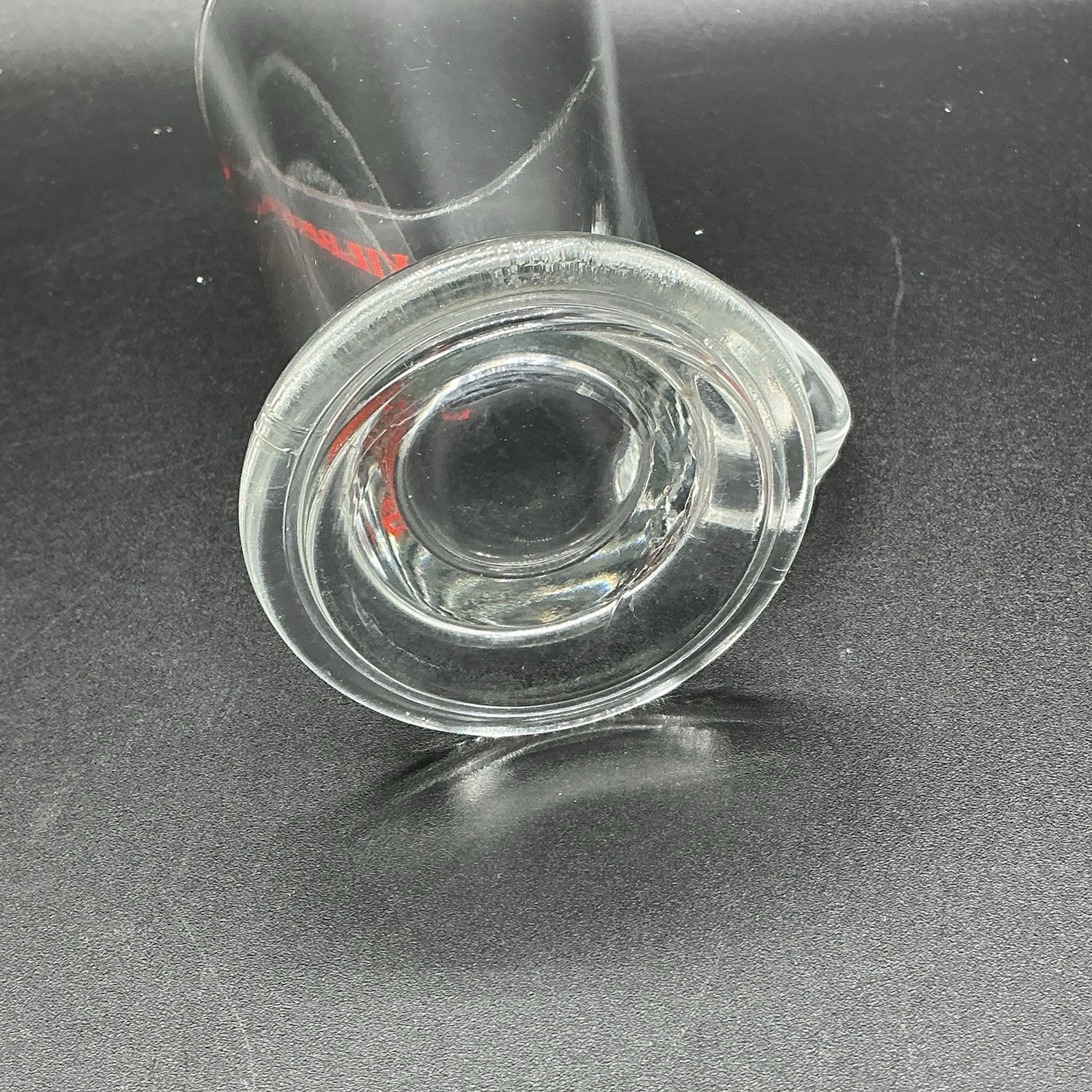 Kilbeggan Irish Whiskey Clear Glass Goblet Coffee Handled Mug