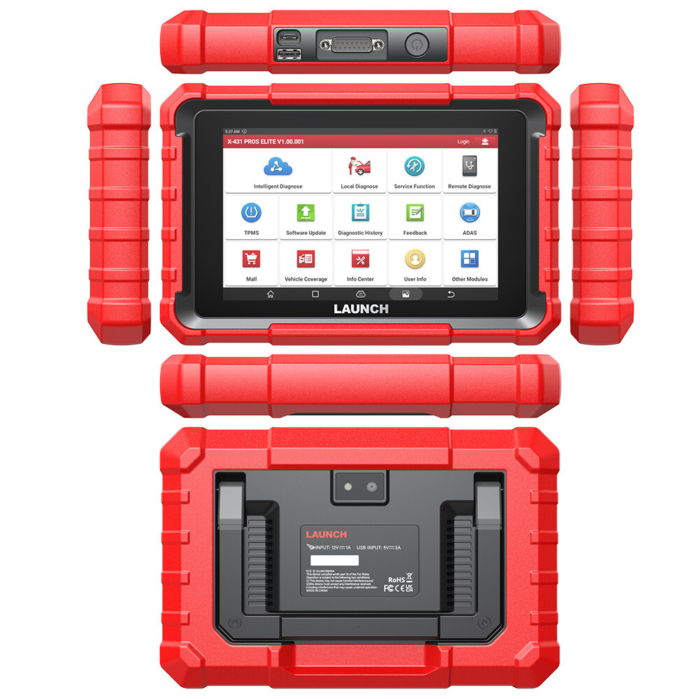 LAUNCH X431 Pros Elite V Pro3S+ Bidirectional Car Diagnostic Scanner Key Coding