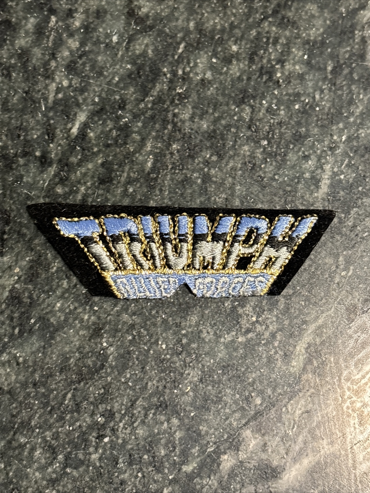 Triumph Allied Forces Patch Rare Jacket Band 80s Rock Iron On Trucker Hat 1981