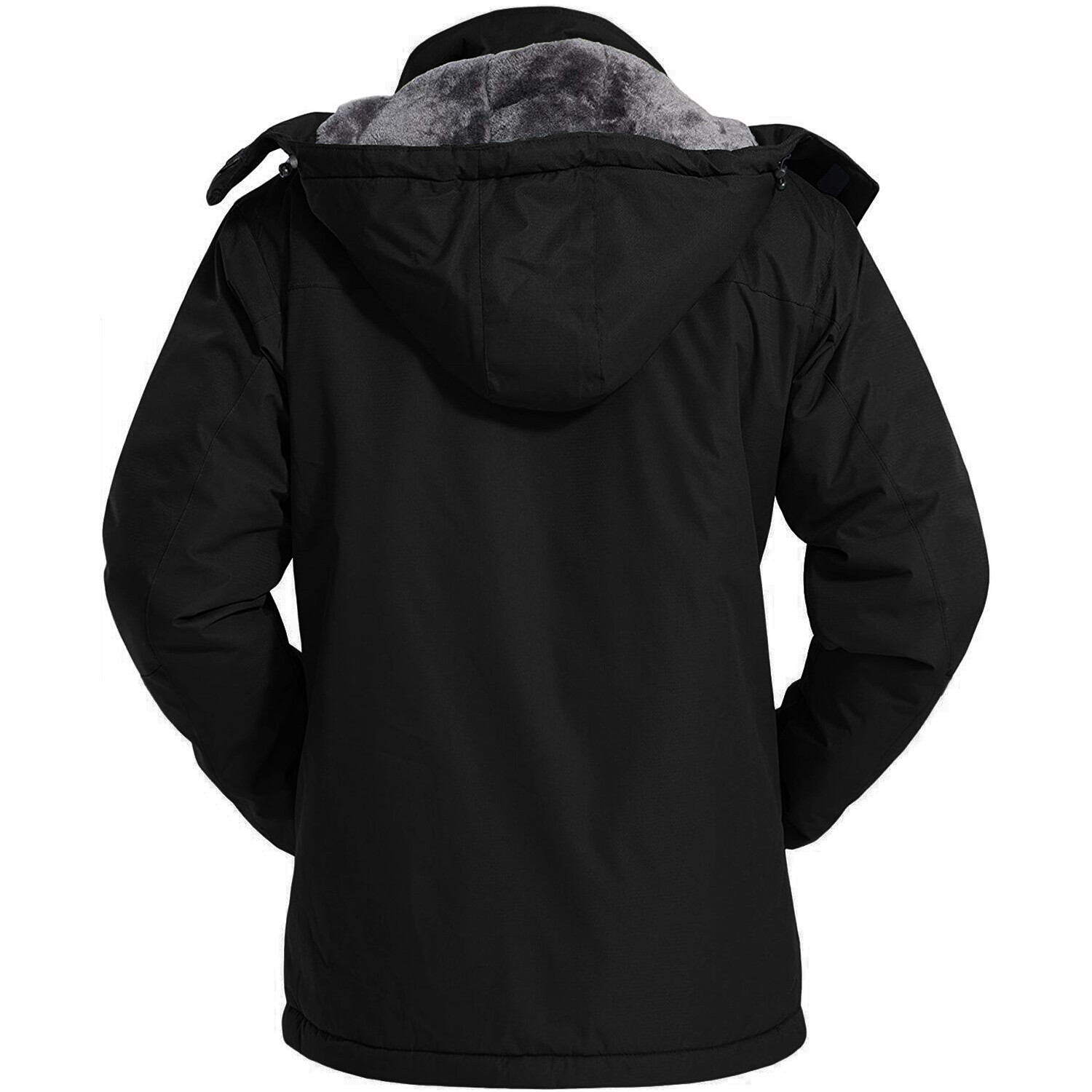 Men's Waterproof Winter Jacket Warm Winter Coats Outdoor Ski Snow Hooded Jackets