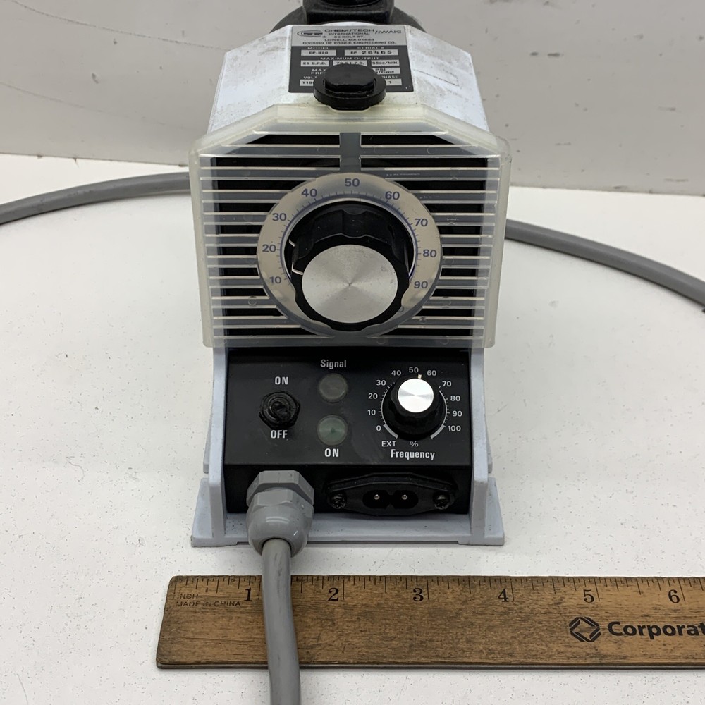 Chem-Tech EP-B20 Dosing Pump 115VAC, 55cc/Min
