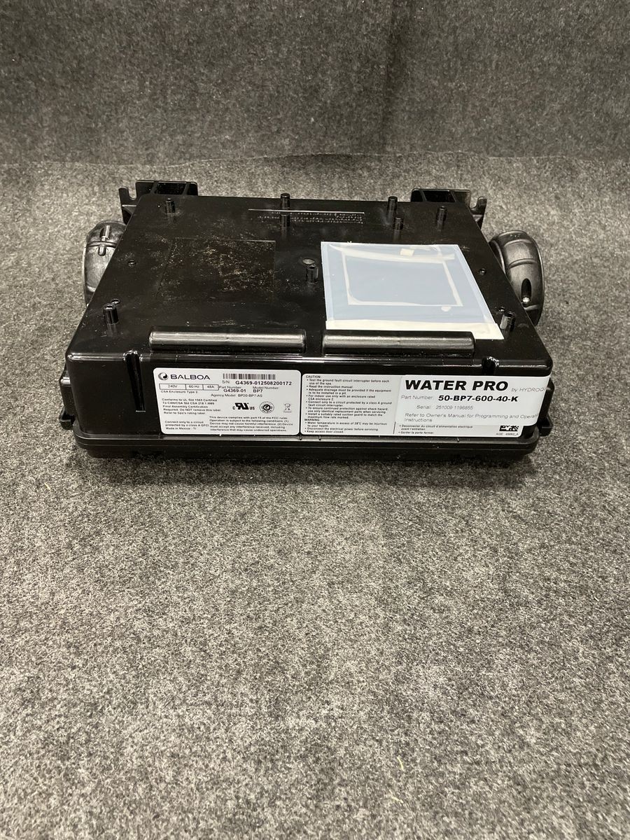 WATER PRO BP7 Retrofit Spa Control 4.0kW Heater W/ TP600 Topside Control Keypad