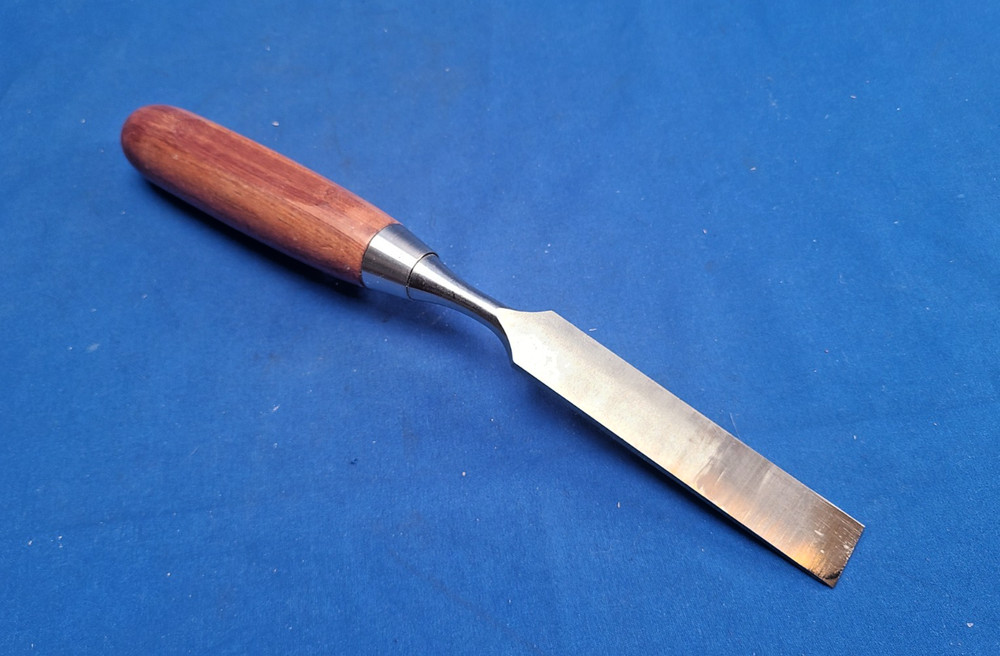 Wood River 3/4" Bent Paring Chisel Excellent CLEAN Sharp